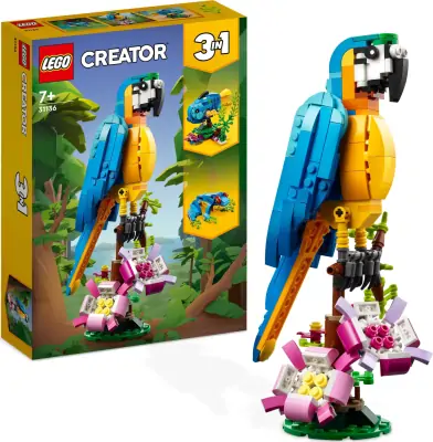 Lego Creator - Eksotisk Papegøje - 31136