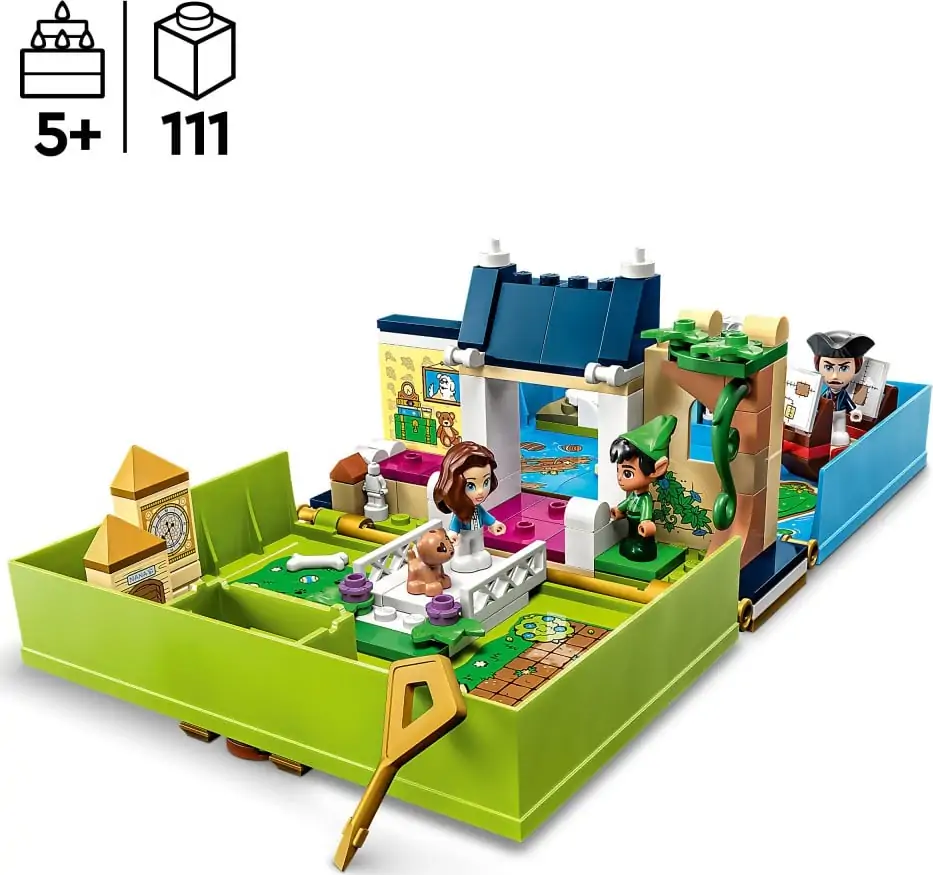 Lego Disney - Peter Pan Og Wendys Bog-Eventyr - 43220 4 Lego Disney - Peter Pan Og Wendys Bog-Eventyr - 43220 - Billede 2