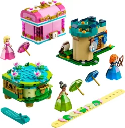Lego Disney - Aurora, Merida Og Tianas Fortryllende Kreationer - 43203 -Legetøjsland lego disney prinsesse aurora merida og tianas fortryllende kreationer 43203 551347 4