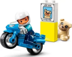 Lego Duplo - Politimotorcykel - 10967 -Legetøjsland lego duplo police motorcycle 10967 560678 3