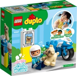 Lego Duplo - Politimotorcykel - 10967 -Legetøjsland lego duplo police motorcycle 10967 560678 5