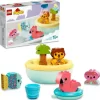 Lego Duplo - Sjov I Badet - Flydende Dyreø - 10966 -Legetøjsland lego duplo sjov i badet flydende dyreoe 10966 551301