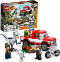Lego Jurassic World - Blue Og Beta - Velociraptor Fangst - 76946