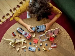 Lego Jurassic World - Dinosaurflugt - T-Rex Og Atrociraptor - 76948 -Legetøjsland lego jurassic world t rex og atrociraptor paa dinosaurflugt 76948 562286 4