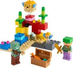 Lego Minecraft - Koralrevet - 21164 -Legetøjsland lego minecraft koralrevet 21164 517760 4