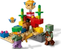 Lego Minecraft - Koralrevet - 21164 -Legetøjsland lego minecraft koralrevet 21164 517760 5