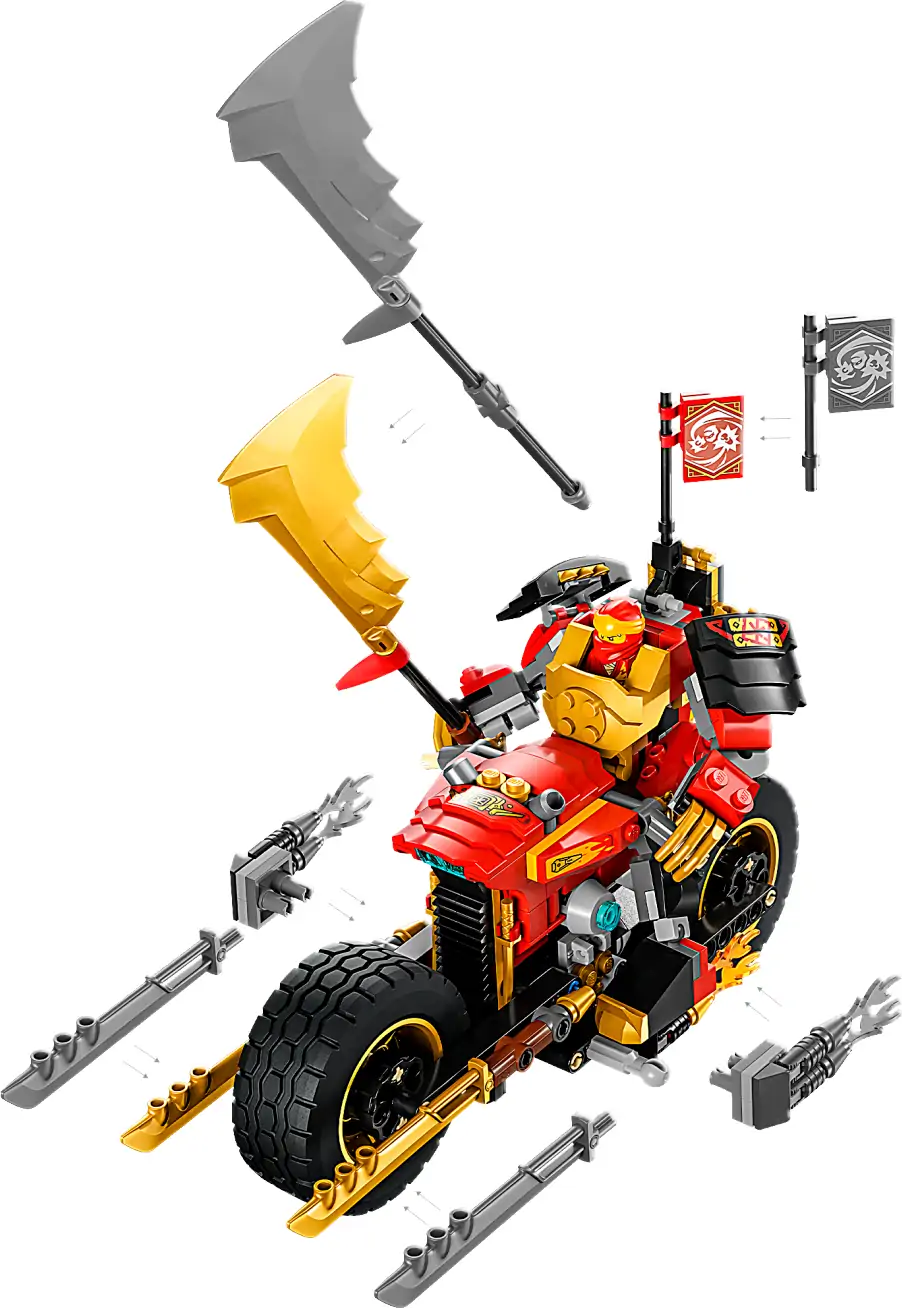 Lego Ninjago - Kais Robotkværn Evo - 71783 5 Lego Ninjago - Kais Robotkværn Evo - 71783 - Billede 3