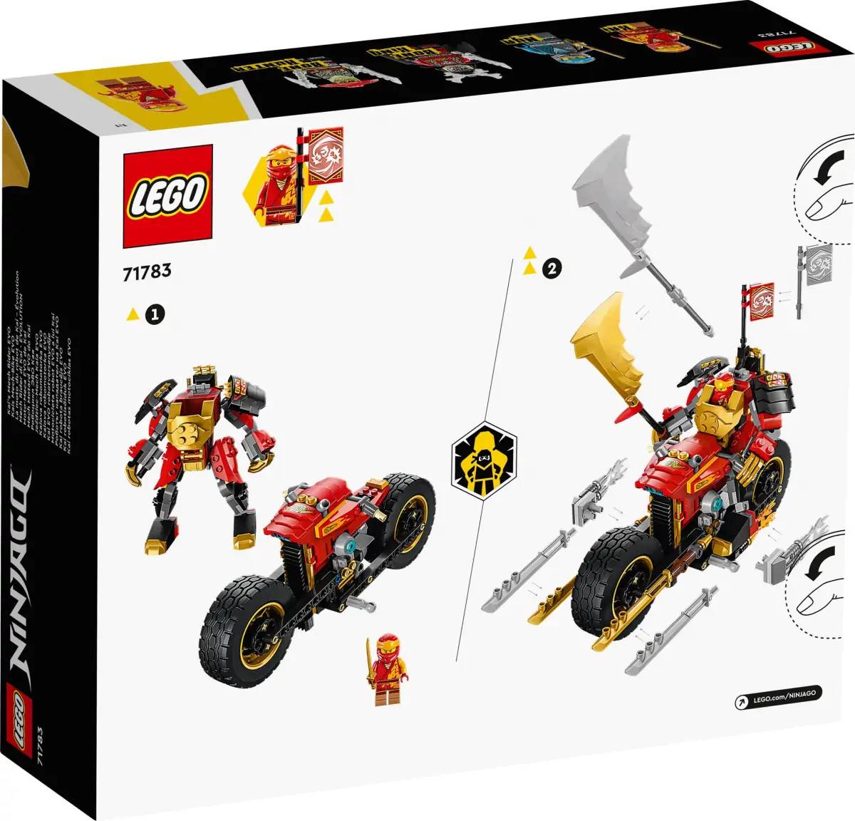 Lego Ninjago - Kais Robotkværn Evo - 71783 9 Lego Ninjago - Kais Robotkværn Evo - 71783 - Billede 7