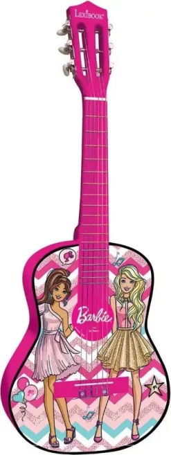 Barbie Guitar Til Børn - Lexibook -Legetøjsland lexibook barbie rockn royals akustisk guitar 31 534584 2