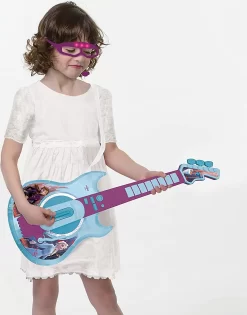 Frost - El Guitar Til Børn - Lexibook 7 Frost - El Guitar Til Børn - Lexibook -Legetøjsland lexibook disney frost elektronisk guitar 581609 1