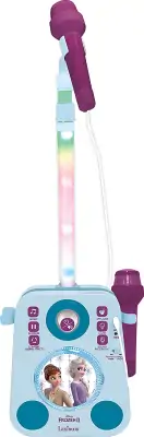 Frost Karaoke Maskine - Med 2 Mikrofoner - Lexibook 3 Frost Karaoke Maskine - Med 2 Mikrofoner - Lexibook