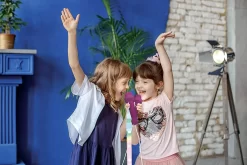 Frost Karaoke Maskine - Med 2 Mikrofoner - Lexibook 18 Frost Karaoke Maskine - Med 2 Mikrofoner - Lexibook -Legetøjsland lexibook frozen karaoke with two microphones and light and sounds effects 543446 7