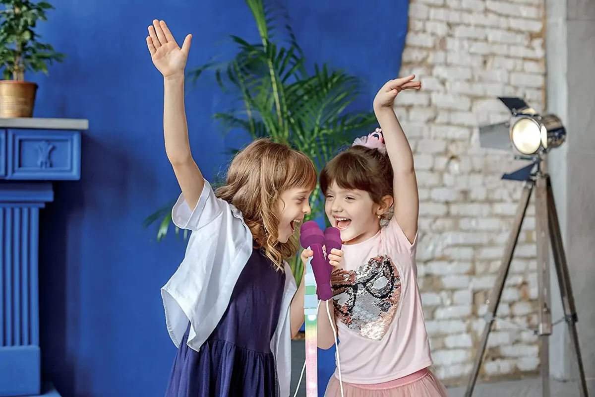 Frost Karaoke Maskine - Med 2 Mikrofoner - Lexibook 10 Frost Karaoke Maskine - Med 2 Mikrofoner - Lexibook - Billede 8