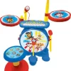 Elektronisk Trommesæt Til Børn - Paw Patrol - Lexibook -Legetøjsland lexibook paw patrol complete electronic luminous drums set with seat k610pa 543447