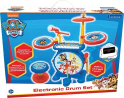 Elektronisk Trommesæt Til Børn - Paw Patrol - Lexibook -Legetøjsland lexibook paw patrol complete electronic luminous drums set with seat k610pa 543447 3