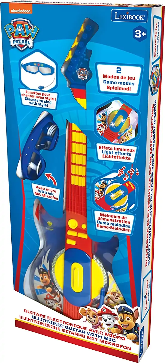 Paw Patrol - El Guitar Til Børn - Lexibook 4 Paw Patrol - El Guitar Til Børn - Lexibook - Billede 2