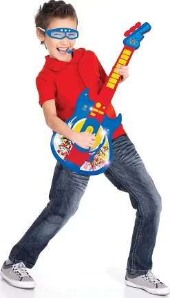 Paw Patrol - El Guitar Til Børn - Lexibook 8 Paw Patrol - El Guitar Til Børn - Lexibook -Legetøjsland lexibook paw patrol elektronisk guitar 581610 2