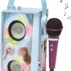 Bluetooth Højtaler Med Mikrofon - Frost - Lexibook -Legetøjsland lexibook smart baerbar frost bluetooth hoejtaler med mic og lys effekter 534567