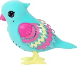 Little Live Pets - Fugl - Lil' Bird - Interaktivt Legetøj - Blå - Series 13