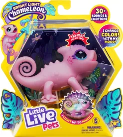 Little Live Pets - Calm A Chameloen - Nova - Interaktiv Kamæleon -Legetøjsland little live pets calm a chameloen nova 586653 3