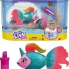 Little Live Pets - Lil' Dippers - Fisk Og Fisketank Legesæt - Blå - Series 4 -Legetøjsland little live pets lil dippers legesaets4 583080