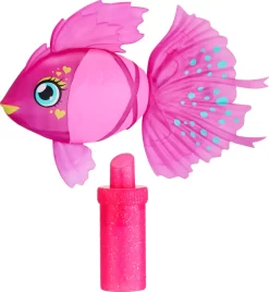 Little Live Pets - Lil' Dippers - Fisk Og Fisketank Legesæt - Pink - Series 3 -Legetøjsland little live pets lil dippers s3 legesaet 555981 6