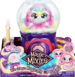 Magic Mixies - Krystalkugle Med Lys Og Lyd - Pink