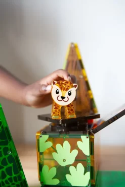 Magna-Tiles - Junglens Dyr Magnetsæt - 25 Dele -Legetøjsland magna tiles jungle animals 25 pcs set 90222 604486 3