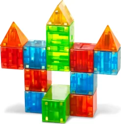 Magna-Tiles - Magna Qubix Magnetsæt - 29 Dele -Legetøjsland magna tiles magna qubix 29 pcs 90230 604493 3