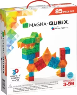 Magna-Tiles - Magna Qubix Magnetsæt - 85 Dele