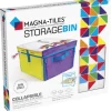 Magna-Tiles - 2-I-1 Legemåtte Og Opbevaringskasse -Legetøjsland magna tiles storage bin 90219 604483