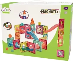 Magnatix - Magnet Byggesæt Legetøj - 78 Dele