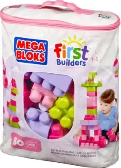 Mega Bloks First Builders Byggesæt For Børn - 60 Stk
