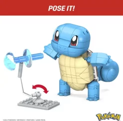 Mega Construx - Pokémon - Squirtle Byggesæt - 199 Dele -Legetøjsland mega pokmon build show squirtle byggesaet gyh00 595943 4