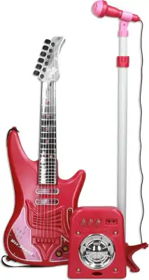 Mikrofon Og El Guitar Legetøj - Reig