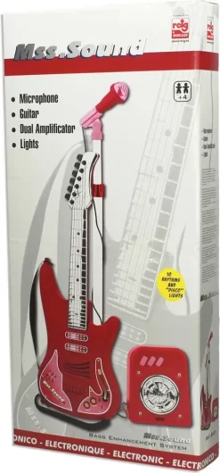 Legetøjsland -Legetøjsland mikrofon og el guitar legetoej reig 598060 1