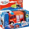 Pull Back Bil - Brandbil - 9 CM - Mini Revellino -Legetøjsland mini revellino fire truck pull back 23199 575390