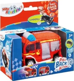 Pull Back Bil - Brandbil - 9 CM - Mini Revellino