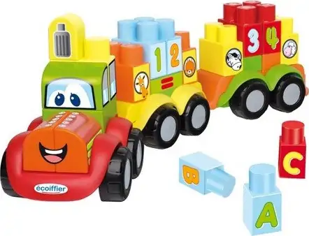 Legetøjs Tog Med Klodser - Ecoiffier Abrick Maxi 4 Legetøjs Tog Med Klodser - Ecoiffier Abrick Maxi - Billede 2