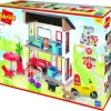 Legetøjshus Med Møbler Og Figurer - 56 Dele - Ecoiffier Abrick -Legetøjsland moderne hus m56 dele figurer 579881