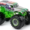 Monster Jam - Grave Digger Monster Truck - 1:64 - Grøn 1 Monster Jam - Grave Digger Monster Truck - 1:64 - Grøn -Legetøjsland monster jam 164 single pack grave digger 564824