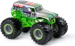 Monster Jam - Grave Digger Monster Truck - 1:64 - Grøn