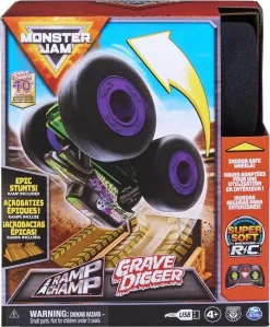 Monster Jam - Rc Grave Digger - Ramp Champ Sæt - 1:15 - Fjernstyret Monster Truck -Legetøjsland monster jam rc ramp champ grave digger 581418 3