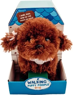 My Friend - Gående Bamse Hund Med Lyde - Puddel -Legetøjsland my friend gaaende hund puddel 457875 2