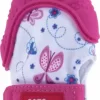 Bidehandske Til Baby - Nûby - Pink -Legetøjsland nby bidehandske pink 560184