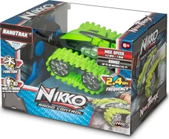Nikko - Fjernstyret Bil - Nanotrax - Electric Green -Legetøjsland nikko fjernstyret nanotrax 15cm electric green 541991 2