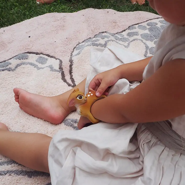 Oli & Carol - 2-I-1 Bidering Og Armbånd - Bambien Olive 4 Oli & Carol - 2-I-1 Bidering Og Armbånd - Bambien Olive - Billede 2