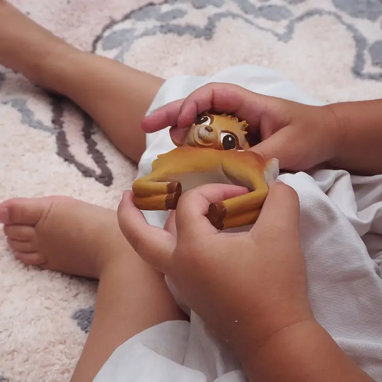 Oli & Carol - 2-I-1 Bidering Og Armbånd - Bambien Olive 7 Oli & Carol - 2-I-1 Bidering Og Armbånd - Bambien Olive - Billede 5