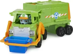 Paw Patrol - Rocky Figur Med Lastbil - Rescue Truck - Big Truck Pups -Legetøjsland paw patrol big trucks koerertoej rocky 591132 4