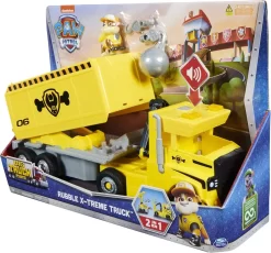 Paw Patrol - Rubble Figur Med Lastbil - X-Treme Truck - Big Truck Pups -Legetøjsland paw patrol big trucks rubble mega koerertoej 591130 6